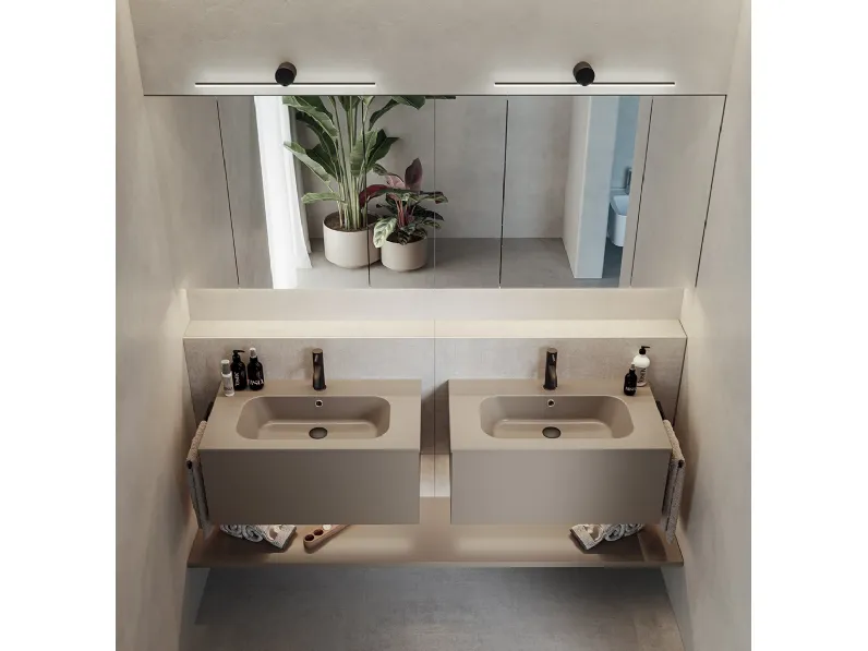Mobile da Bagno Blocks Piani 07 di Berloni Bagno