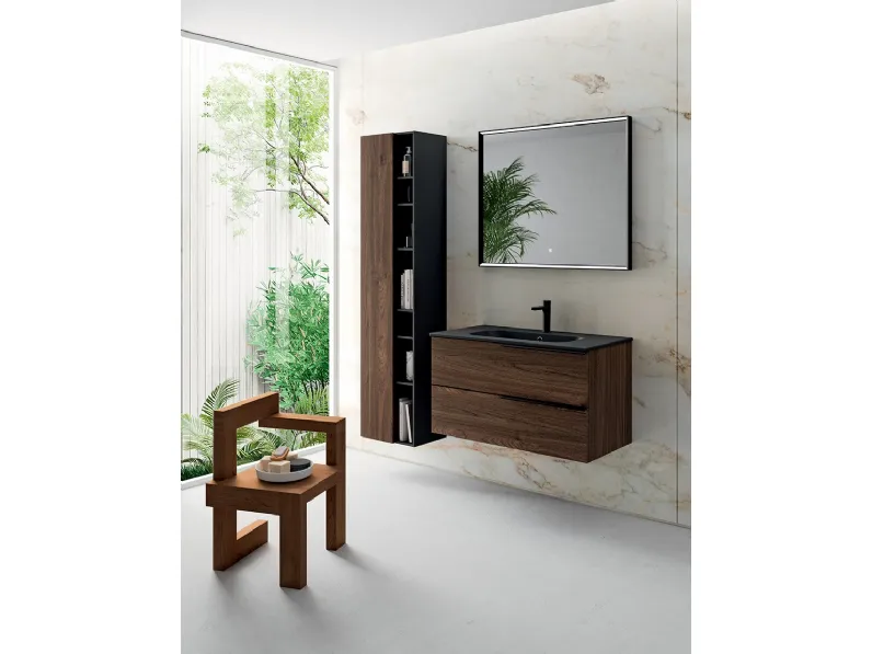 Mobile da Bagno sospeso Blocks Plana 03 di Berloni Bagno