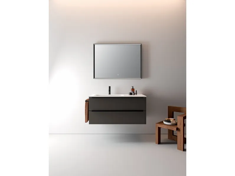 Mobile da Bagno sospeso Blocks Plana 04 di Berloni Bagno