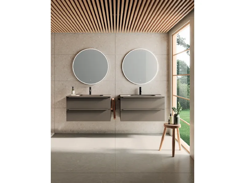 Mobile da Bagno sospeso Blocks Plana 05 di Berloni Bagno