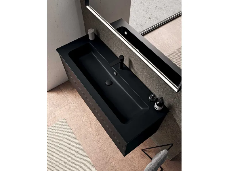 Mobile da Bagno sospeso Blocks Way 02 di Berloni Bagno
