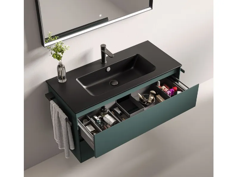 Mobile da Bagno sospeso Blocks Way 03 di Berloni Bagno
