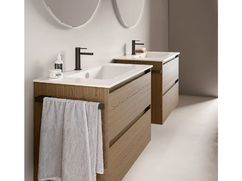 Mobile da Bagno sospeso Blocks Way 04 di Berloni Bagno