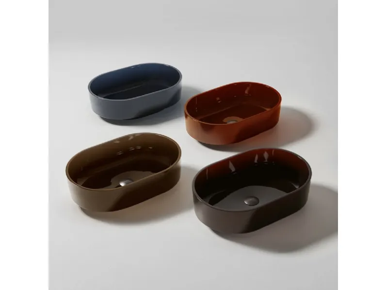 Lavabo in cristallo Borghi60 di Antoniolupi