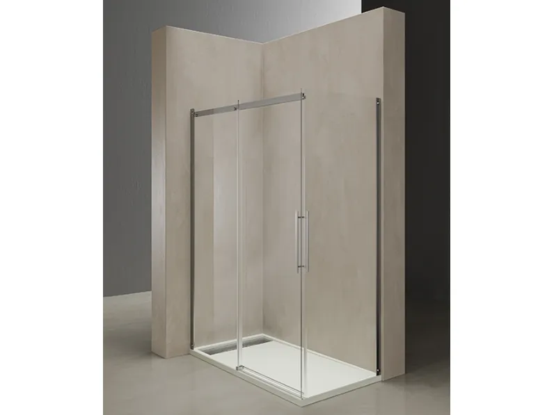 Box doccia Inox Scroll di TDA