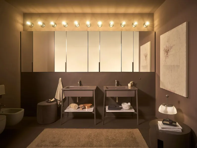 Lavabo Catino Rettangolare 80 di Ceramica Cielo