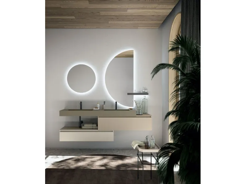 Mobile da Bagno sospeso Segno 04 di Cerasa