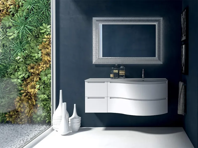 Mobile da Bagno sospeso Componibili Menphis 09 di Berloni Bagno