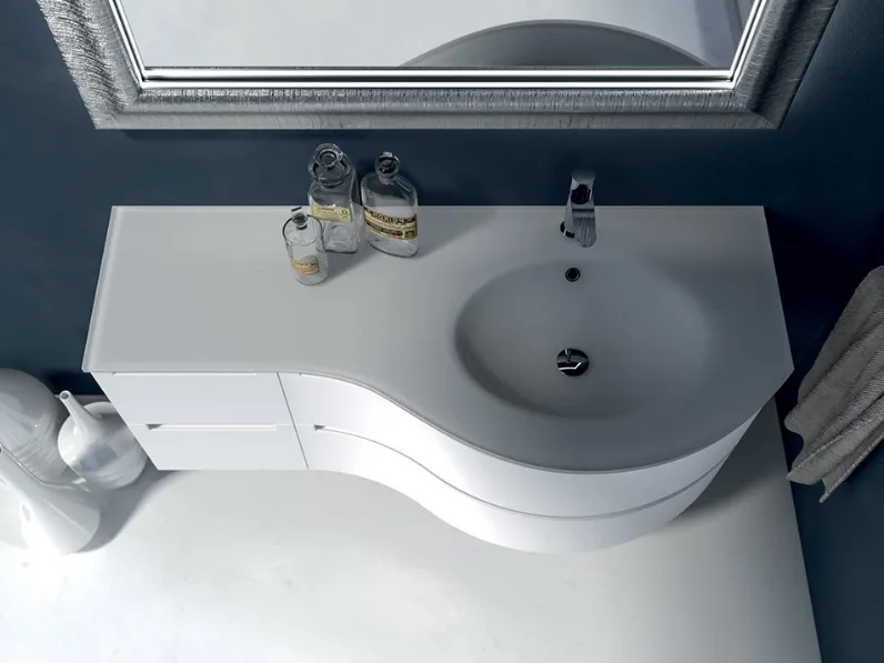 Mobile da Bagno sospeso Componibili Menphis 09 di Berloni Bagno