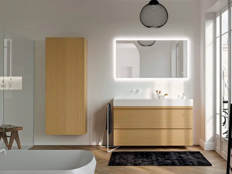 Mobile da Bagno sospeso Componibili Piani 02 di Berloni Bagno