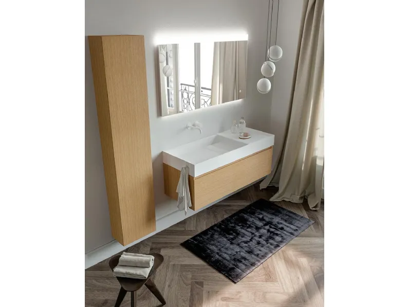 Mobile da Bagno sospeso Componibili Piani 02 di Berloni Bagno