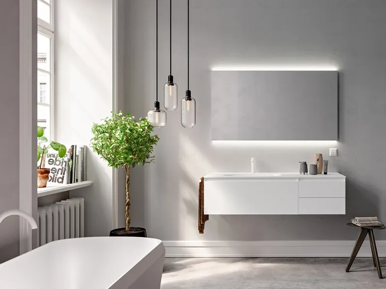 Mobile da Bagno sospeso Componibili Piani 05 di Berloni Bagno