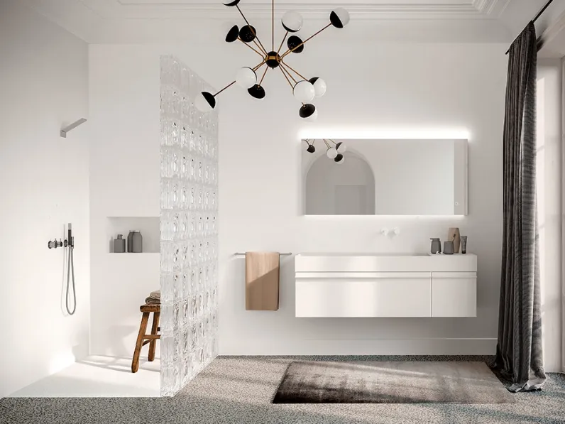Mobile da Bagno sospeso Componibili Piani 06 di Berloni Bagno
