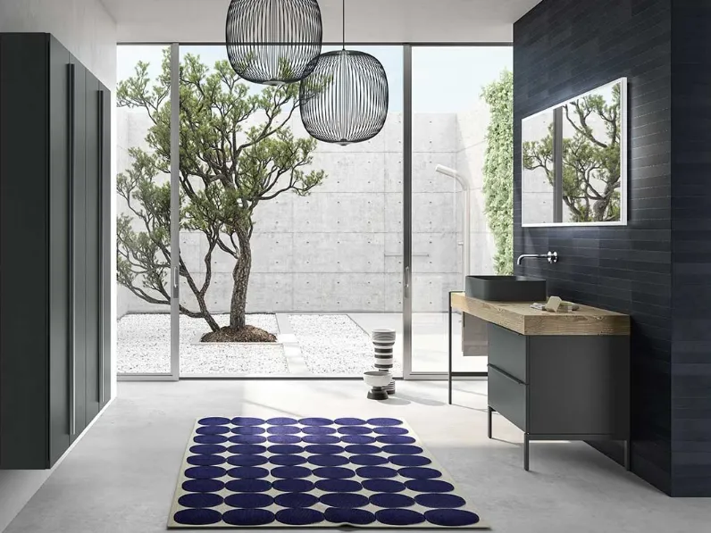 Mobile da Bagno a terra Componibili Plana 01 di Berloni Bagno