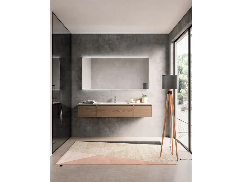 Mobile da Bagno sospeso Componibili Way 04 di Berloni Bagno