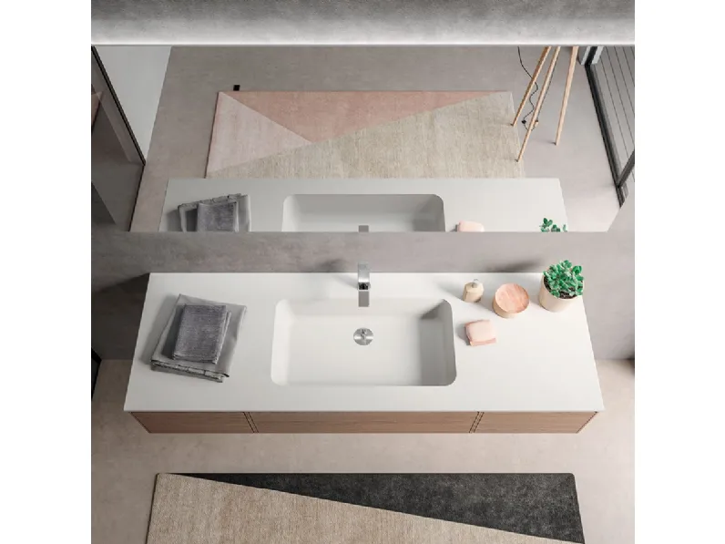 Mobile da Bagno sospeso Componibili Way 04 di Berloni Bagno