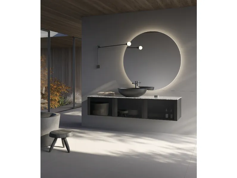 Mobile da Bagno sospeso CONVE V01 di Compab