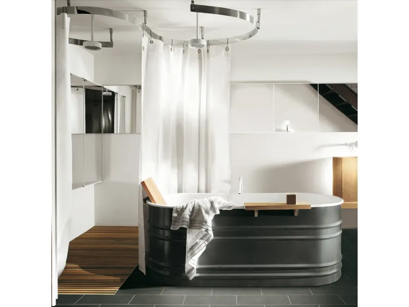 Box doccia versatile di design Cooper di Agape