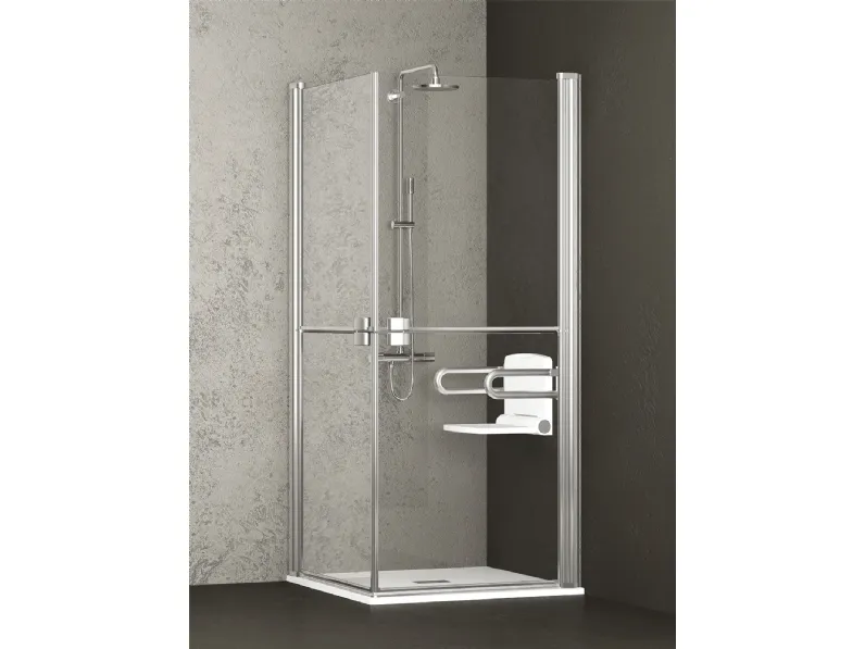 Box Doccia con ante battenti Cristal di PDP Box Doccia