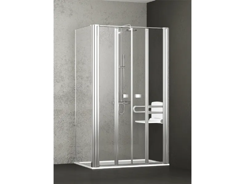 Box Doccia con ante battenti Cristal di PDP Box Doccia