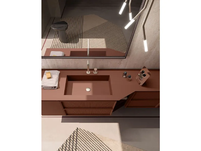 Mobile da Bagno Des Evolution Sandstone 01 di Cerasa