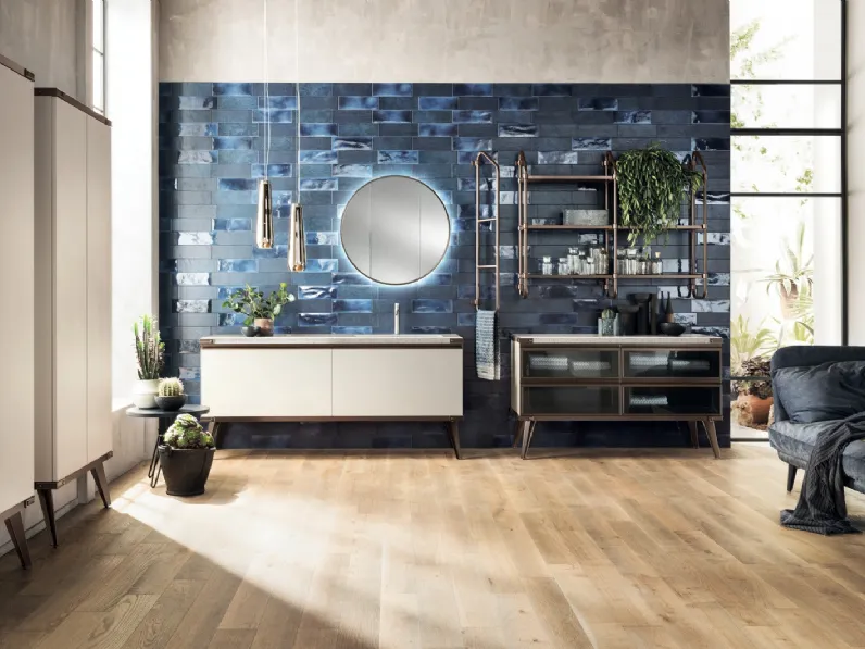 Mobile da Bagno Diesel in Decorativo Soft Beige di Scavolini Bathrooms