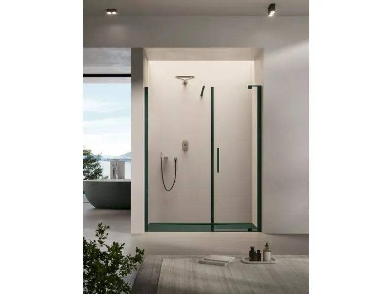 Box doccia battente Slim di Disenia