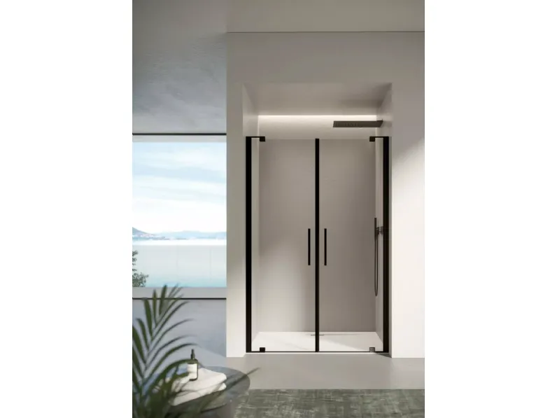 Box doccia battente Slim di Disenia
