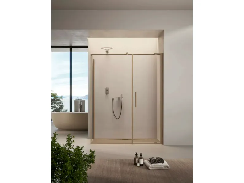 Box doccia battente Slim di Disenia