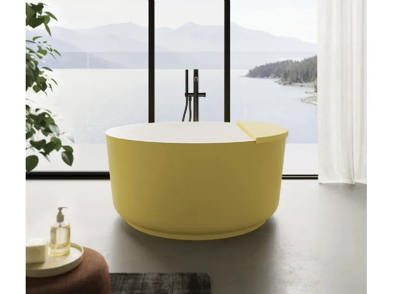 Vasca da Bagno freestanding Soul in M-Solid di Disenia