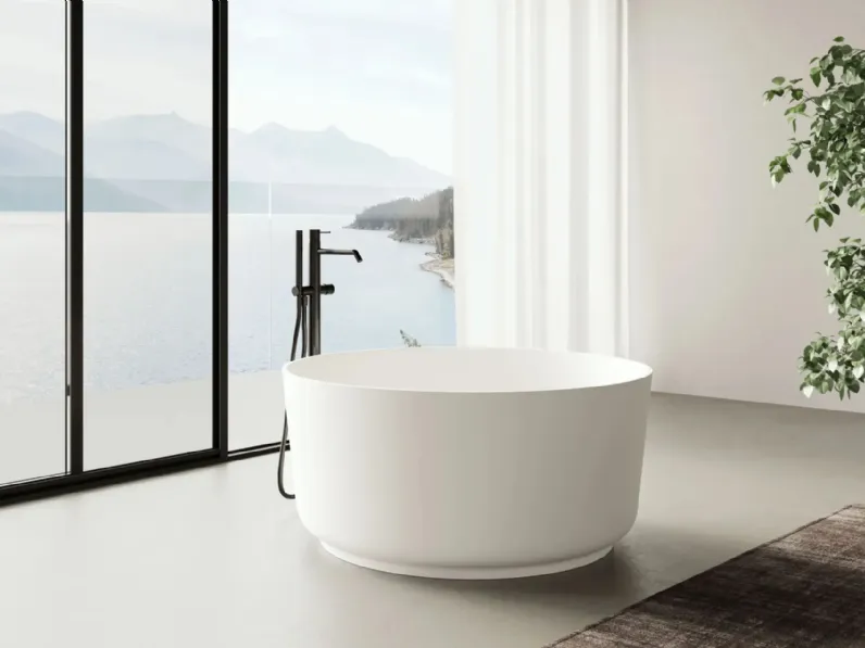 Vasca da Bagno freestanding Soul in M-Solid di Disenia