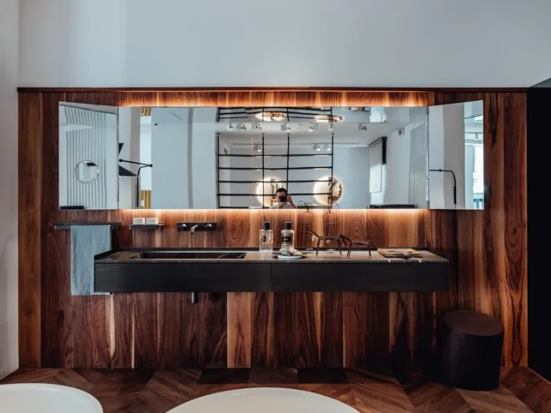 Lavabo da parete DR in marmo di Agape