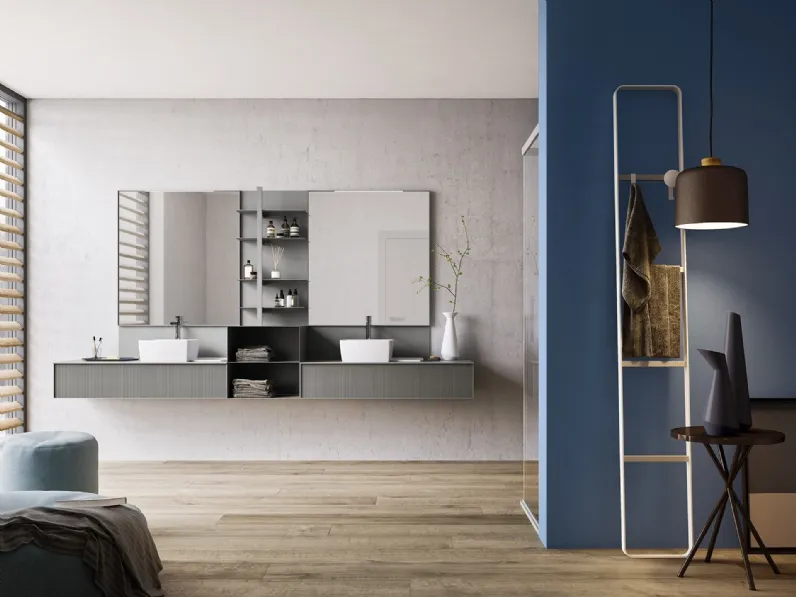 Mobile da Bagno sospeso Dress 02 di Artesi