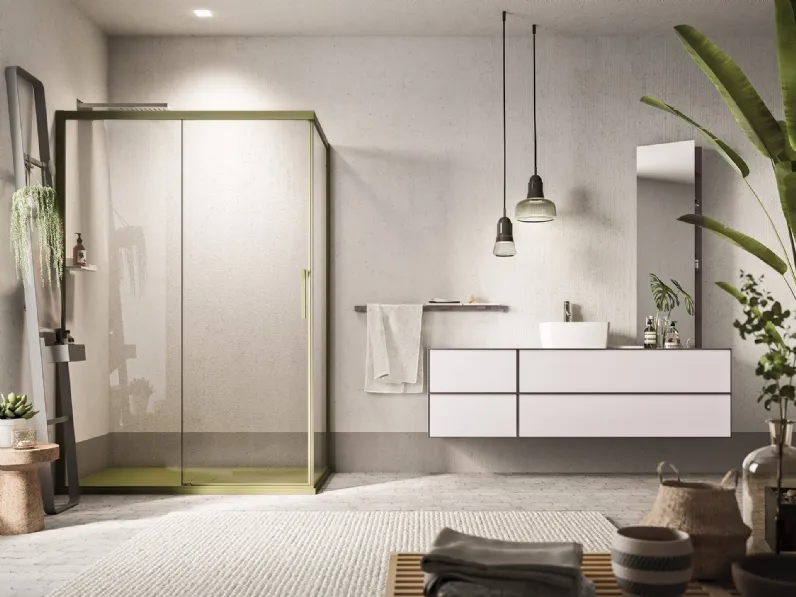 Mobile da Bagno Dress Bianco opaco di Artesi