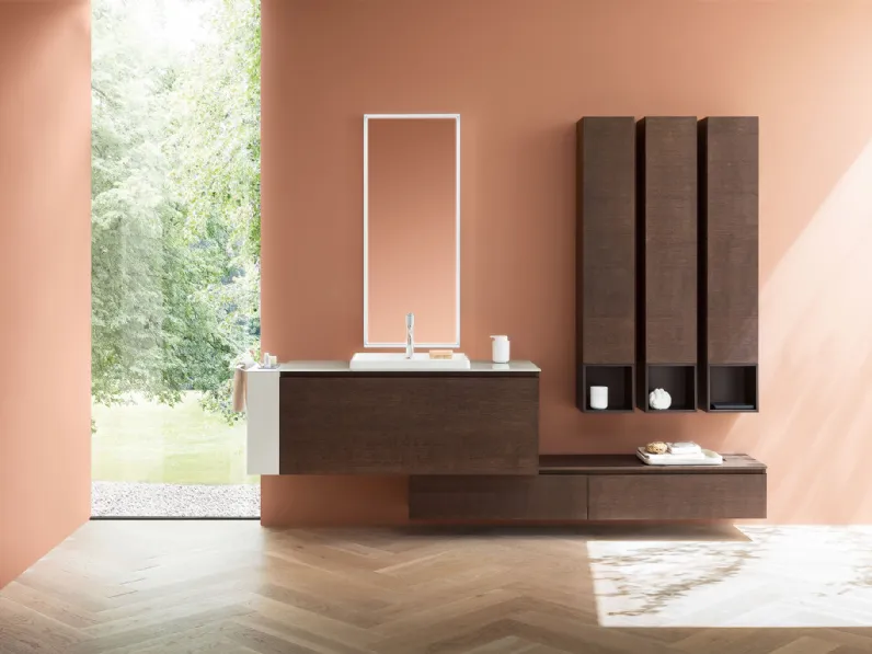 Mobile da Bagno Dress System - Natural 03 di Arblu