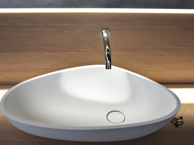 Lavabo da appoggio Drop di Agape