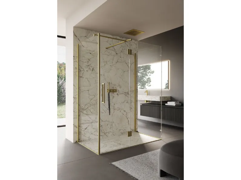 Box doccia battente Easy di Disenia