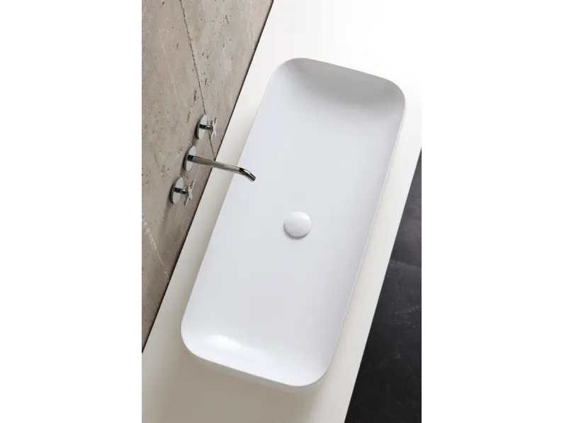Lavabo da appoggio Elegance Soft di Azzurra Ceramica