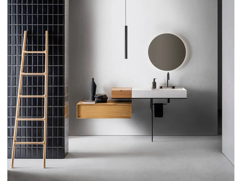 Mobile da Bagno Element 110 in Rovere di Pirovano Bagni