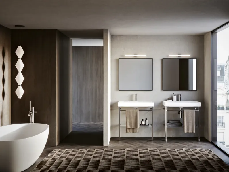 Lavabo Elice con struttura di Ceramica Catalano