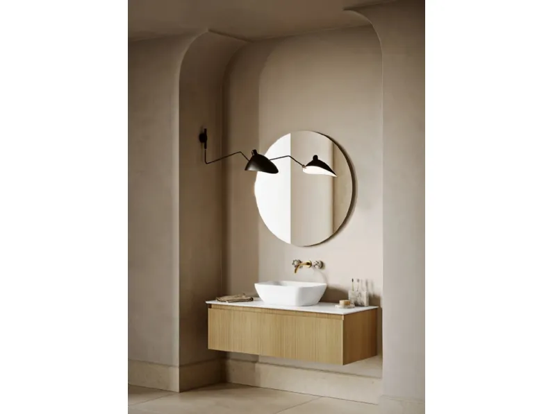 Lavabo Elice da appoggio di Ceramica Catalano