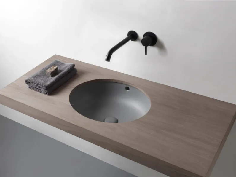 Lavabo da sottopiano Enjoy di Ceramica Cielo