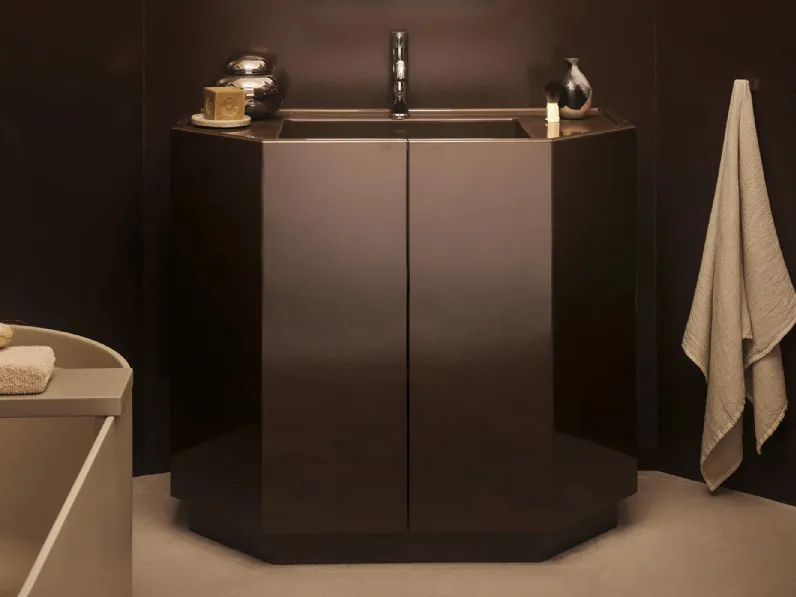 Mobile da Bagno a terra Ermes di Ceramica Cielo