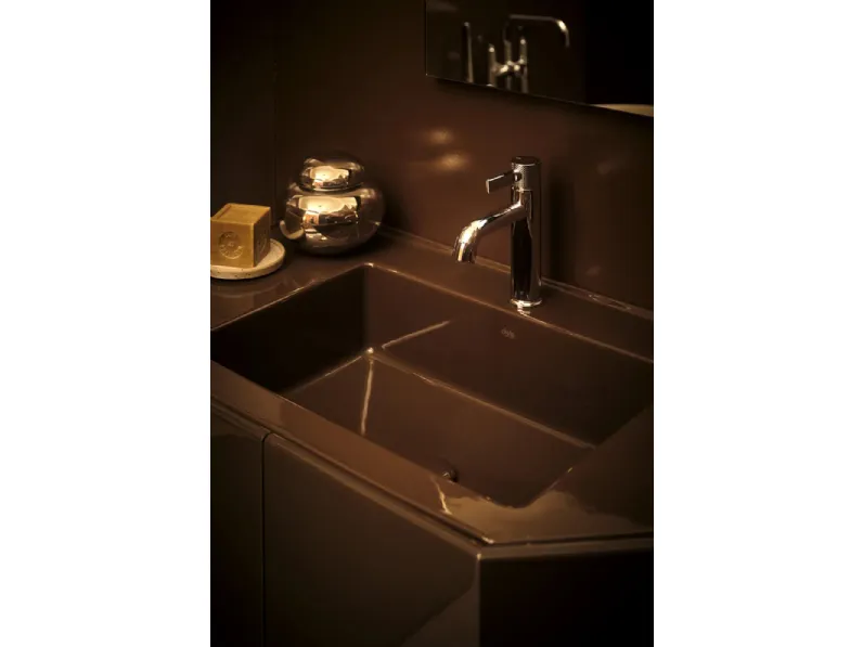 Mobile da Bagno a terra Ermes di Ceramica Cielo