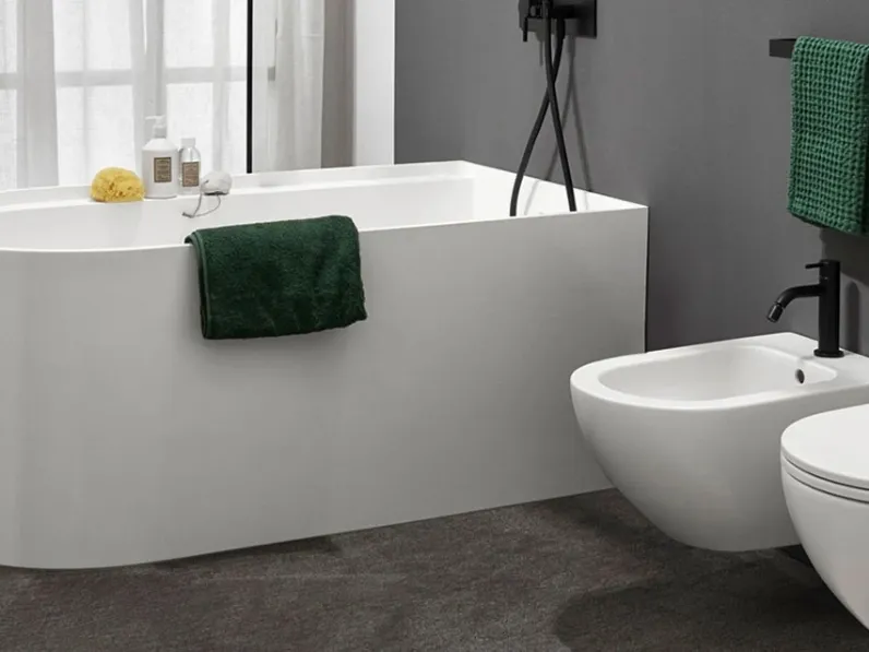 Vasca da Bagno Febe di Ceramica Cielo