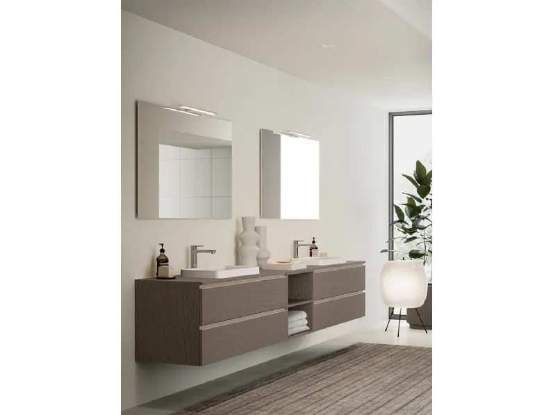 Mobile da Bagno Filo+ Horizon Rovere di Artesi