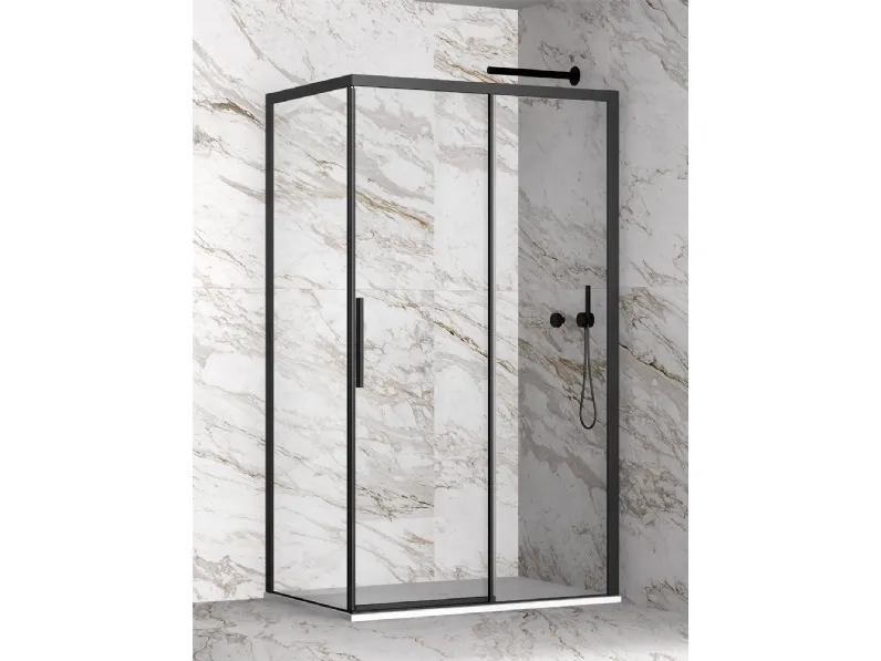 Box Doccia Flaier Evolution in cristallo di PDP Box Doccia