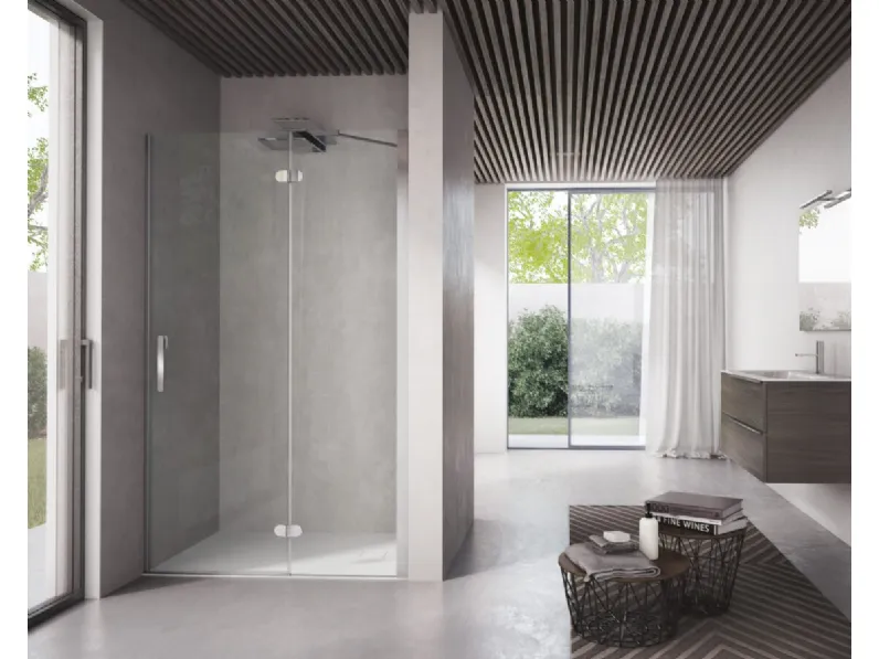 Box doccia battente Flipper di Disenia