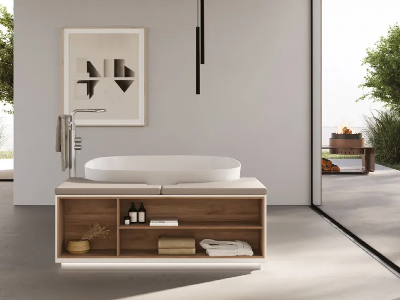 Vasca da Bagno idromassaggio freestanding Fonte di Disenia