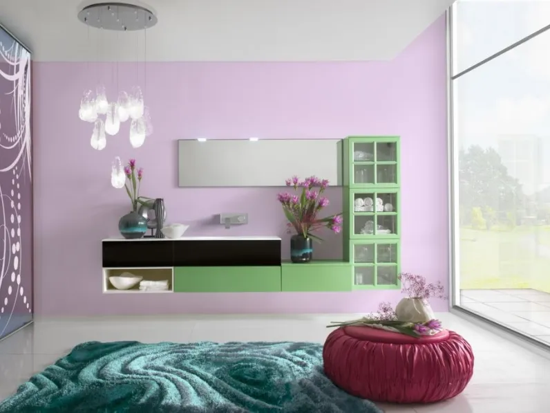 Mobile da bagno moderno Forme 05 di Synergie